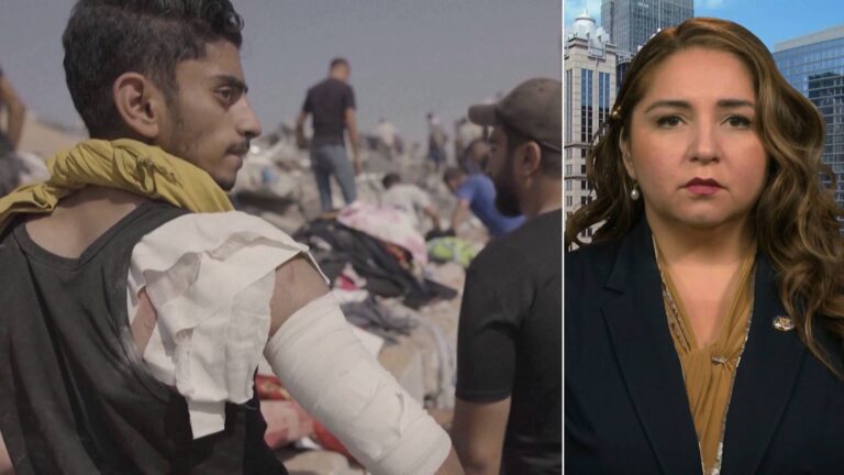 Rep. Delia Ramirez Backs Gaza Ceasefire Resolution in Congress: We Need Diplomacy, Not More Bombings