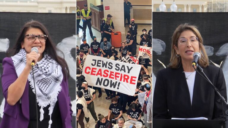 Ceasefire Now! Rashida Tlaib, Naomi Klein Join Thousands in Jewish-Led D.C. Protest Against Gaza War