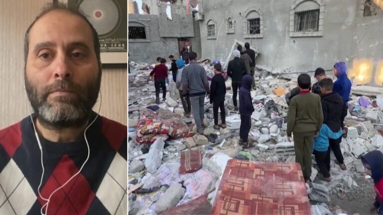 “My Heart Is Still in Gaza”: Palestinian Scientist Flees Israeli Bombs, Begs World to Stop Genocide