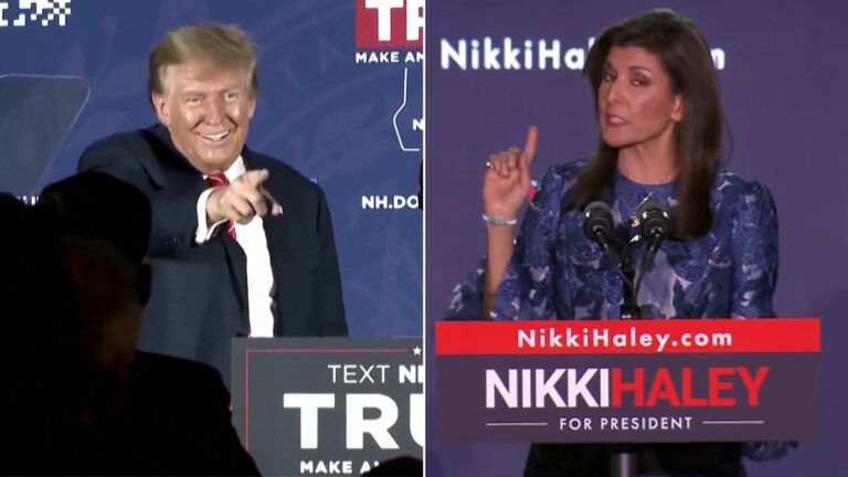 “MAGA vs. MAGA Polite”: Trump Beats Haley in New Hampshire, Haley Vows to Fight On