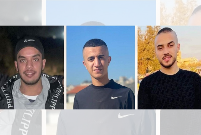 Israeli Forces Kill Three Palestinian Youths, Run over Body in Tulkarm