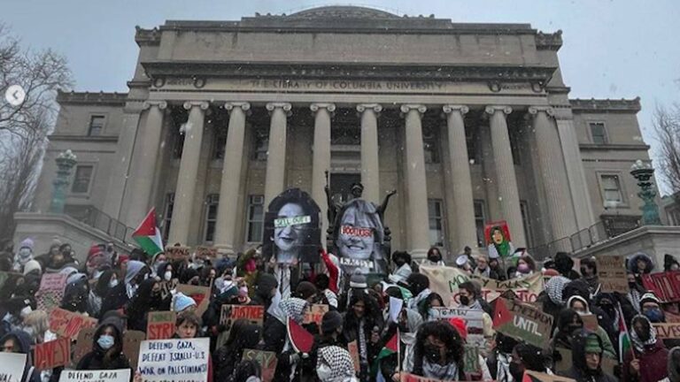 Professors Slam Columbia’s Response to Chemical Skunk Attack on Students at Pro-Palestine Protest