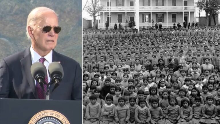 Biden Apologizes for Native American Boarding Schools That Aimed to Exterminate Indigenous Culture