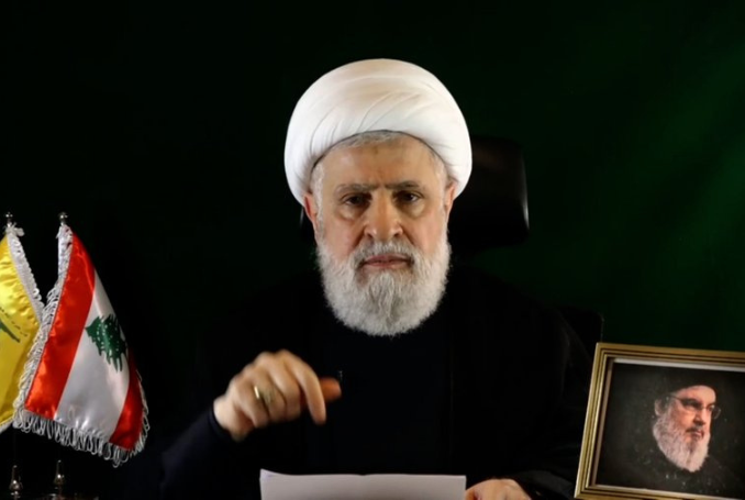 Sheikh Naeem Qassem Vows Resistance “Will never Surrender or Be Defeated”