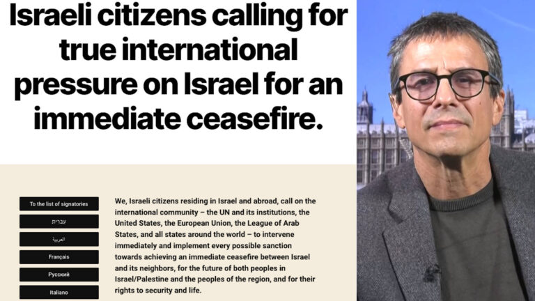 “Save Us from Ourselves”: 3,000+ Israelis Call for Int’l Help to Pressure Israel to Back Ceasefire