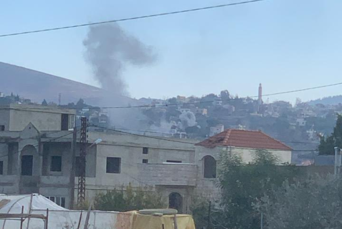 Israeli Forces Set Homes on Fire in South Lebanon amid Ceasefire Breach