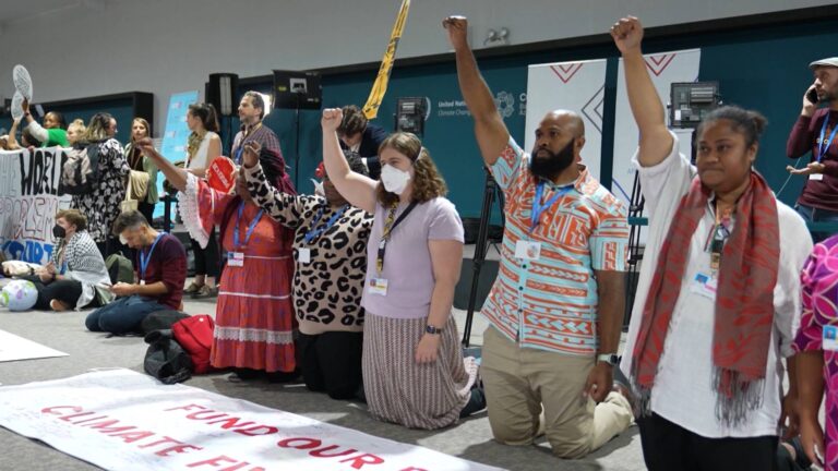 Live from COP29: Climate Justice Activists Demand Action as Trump’s Return Looms Over U.N. Summit