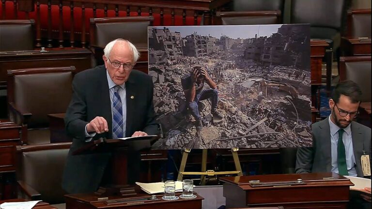 Despite White House Pressure, 19 U.S. Senators Back Bernie Sanders’s Bills to Block Arms Sales to Israel