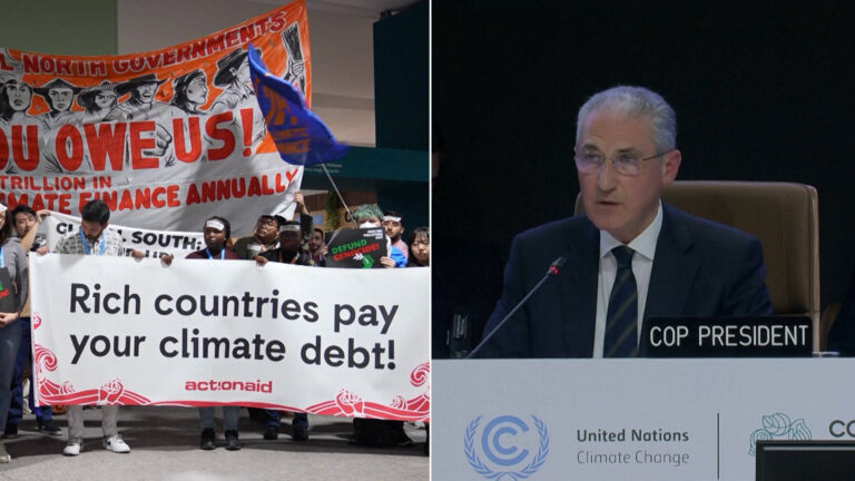 U.N. Climate Summit Ends with a “Bad Deal” as Rich, Polluting Nations Refuse $1 Trillion Finance Plan