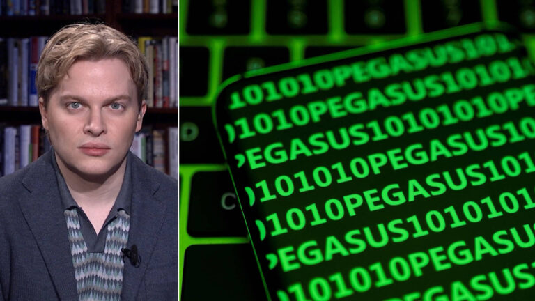 “Surveilled”: Ronan Farrow on the Spyware Technology the Trump Admin Could Use to Hack Your Phone