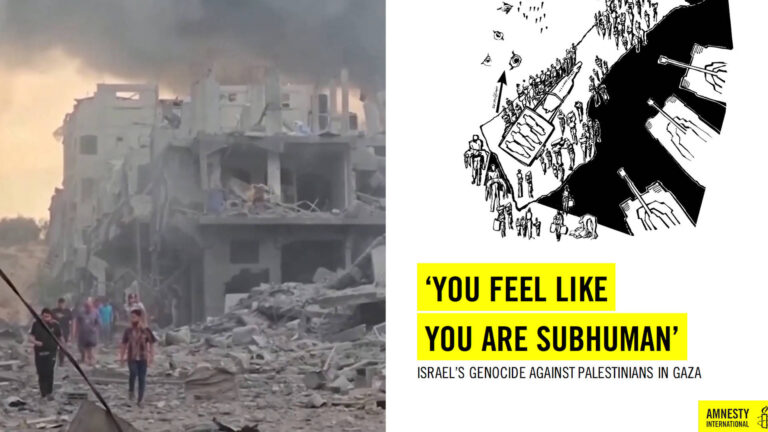 Amnesty International: Israel Is Committing Genocide in Gaza with Full U.S. Support