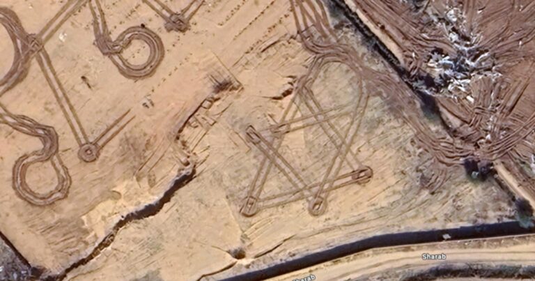 ‘Branded’: Satellite images show Star of David carved into Gaza