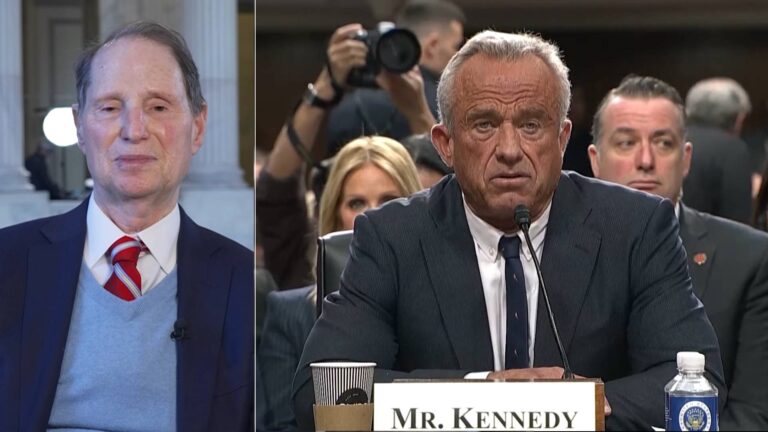 “He Cannot Be Trusted”: Sen. Ron Wyden Says HHS Nominee RFK Jr. Can’t Hide His Anti-Vax History