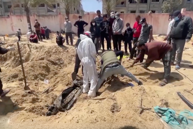 66 Bodies Discovered: Mass Graves Unearthed in Northern Gaza