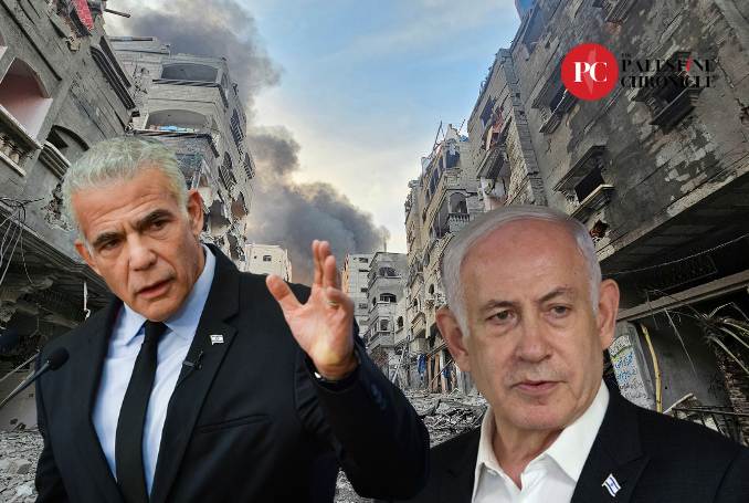 Lapid Blames Netanyahu for Delay in Captives’ Release as Scores Protest in Israel