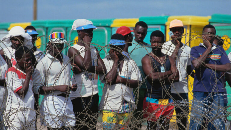 Trump’s Mass Detention Plan for Guantánamo Harkens Back to ’90s Detention of Haitian Asylum Seekers