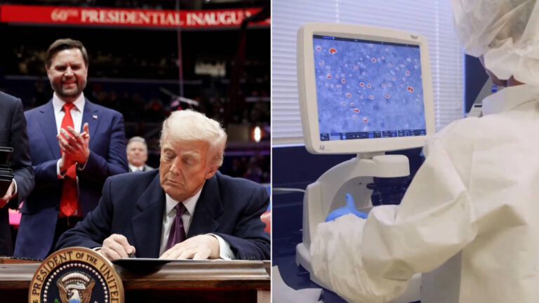 Trump vs. Public Health: Funding Cuts Gut CDC’s Disease Detectors, Medical Research & More