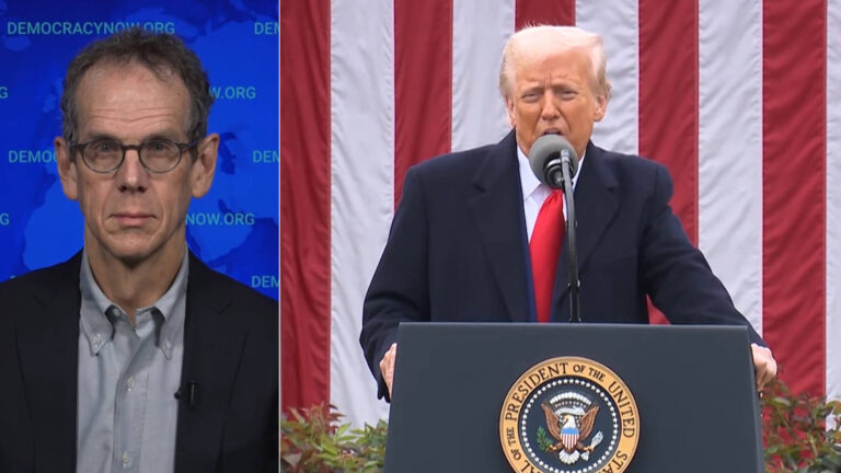 A War on the First Amendment: David Cole on Trump Targeting Students, Law Firms, Schools & Journalists