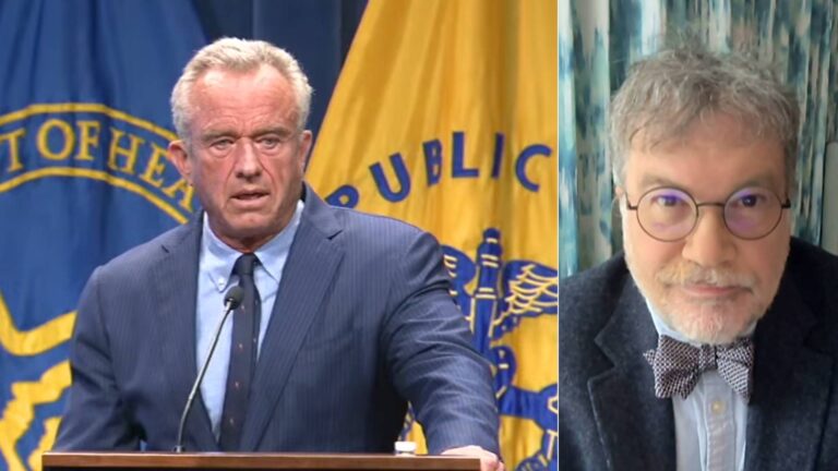 “Absolute Nonsense”: As Measles Cases Soar & Kids Die, Expert Slams RFK Jr. on Vaccine-Autism Link