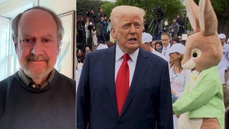 “Ultimate Grifter”: Bob Kuttner on How Trump Could Drop His Tariffs & Take Credit for Saving Economy
