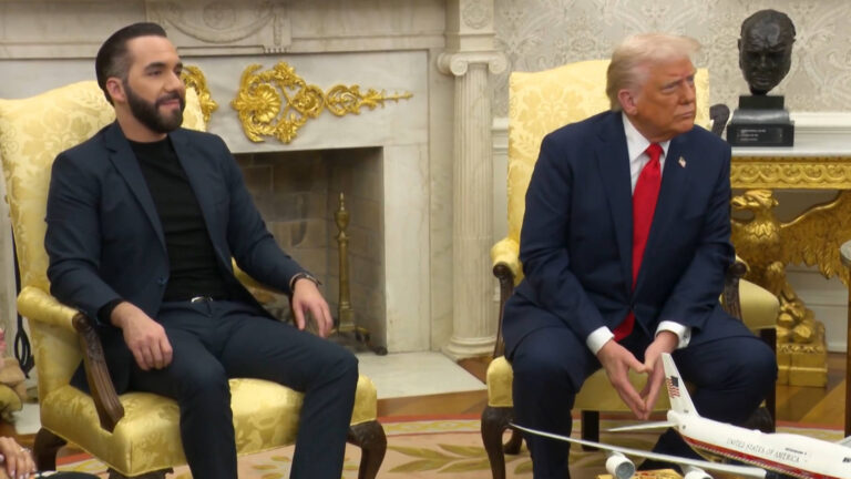 Trump Weighs Expelling U.S. Citizens as Salvadoran Pres. Says He Won’t Return Wrongfully Removed Man