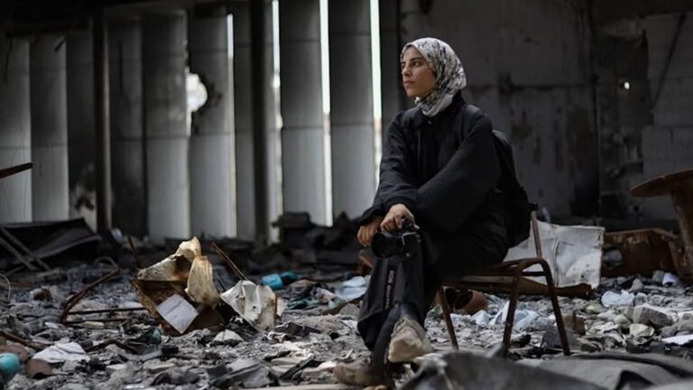 Cannes Selects Film on Gaza Photographer Fatma Hassona; A Day Later, She’s Killed in Israeli Strike