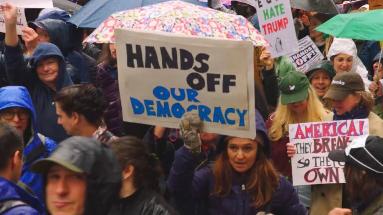 “Hands Off!”: 1 Million Protest Trump’s Cuts, Attacks on Education, Immigration, War on Gaza & More
