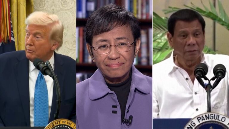 As Trump Attacks CBS, Maria Ressa Warns He Is Following Philippine Model to Crack Down on Free Press