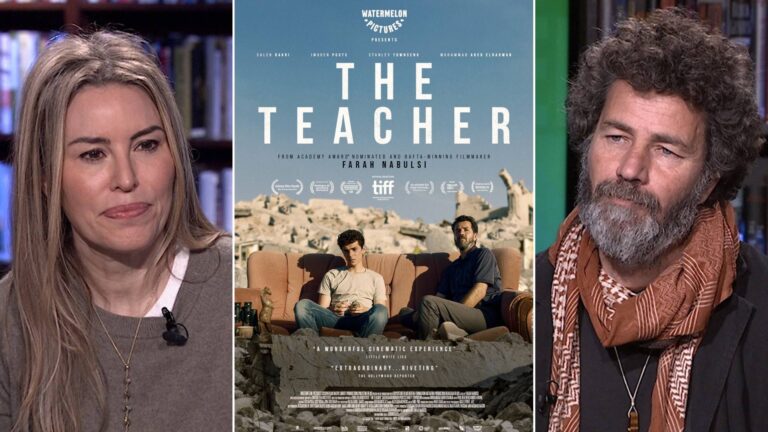 “The Teacher”: Director Farah Nabulsi and Actor Saleh Bakri on New Film Based in Occupied West Bank