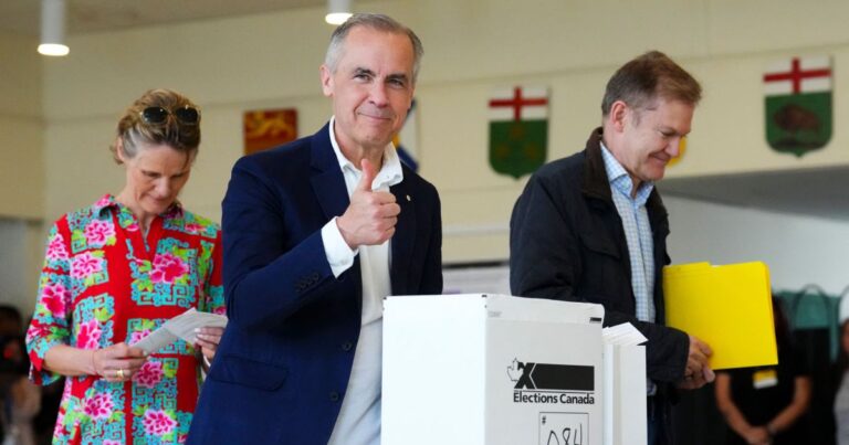 Canada’s Liberal Party wins election dominated by Trump’s trade war