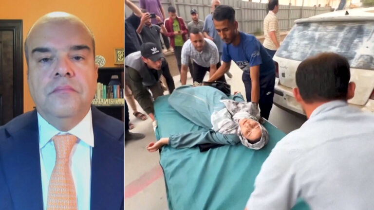 “Absolutely Genocidal”: Mouin Rabbani on “Gideon’s Chariots,” Israel’s Latest Escalation of War on Gaza