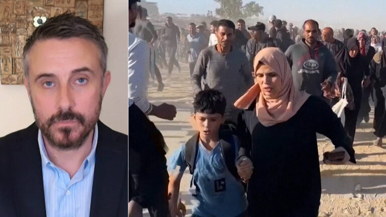 Jeremy Scahill: Shadowy Israeli-U.S. Aid Plan Is Weapon in "Netanyahu's War of Annihilation" in Gaza