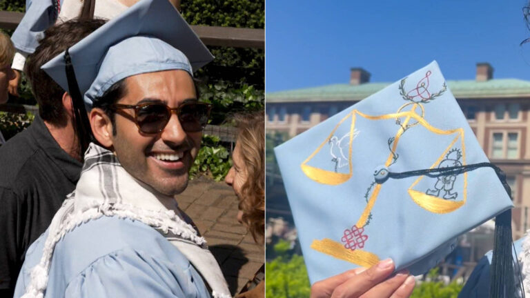 From a Palestinian Refugee Camp to Columbia: Mohsen Mahdawi Graduates After Being Jailed by Trump
