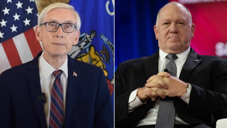 “Chilling”: Wisconsin Gov. Evers Pushes Back After Trump’s Border Czar Threatens to Arrest Him