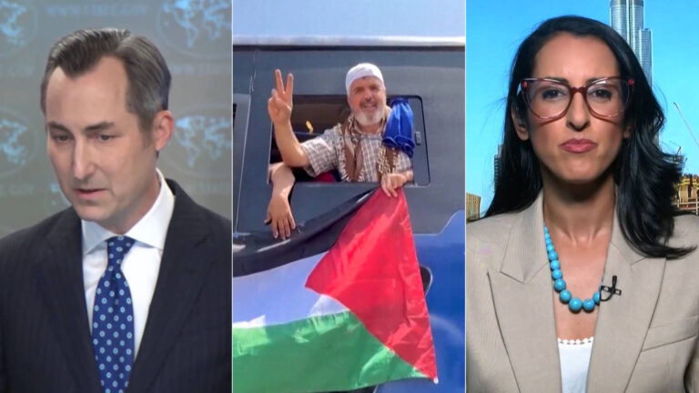 Ex-U.S. Diplomat Joins March to Gaza, Says Biden Official Matthew Miller Has “Blood on His Hands”
