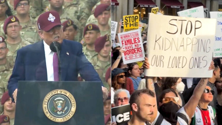 “No Kings”: 1,800+ Rallies Planned as Trump Threatens “Very Heavy Force” on Army Parade Protesters