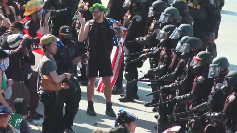 L.A. Under Siege: Trump Sends in National Guard as Protests Continue over Militarized ICE Raids