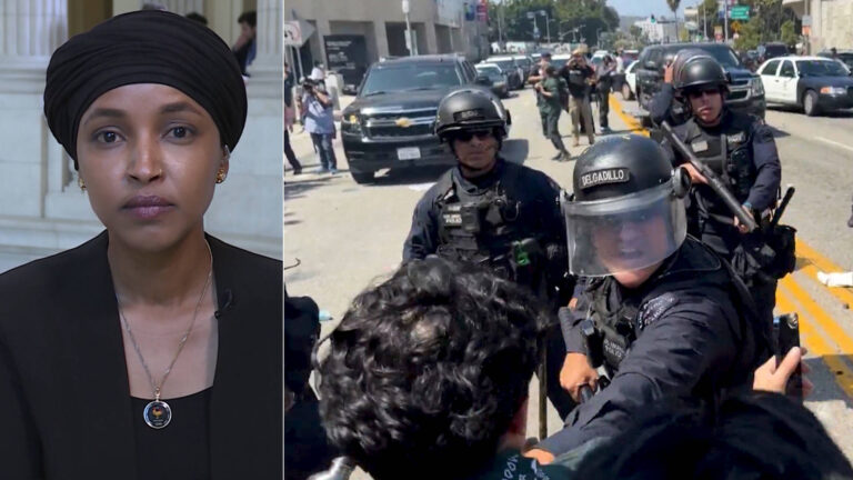 “We Are in the Midst of the Creation of a Police State”: Rep. Ilhan Omar on Trump’s Authoritarianism