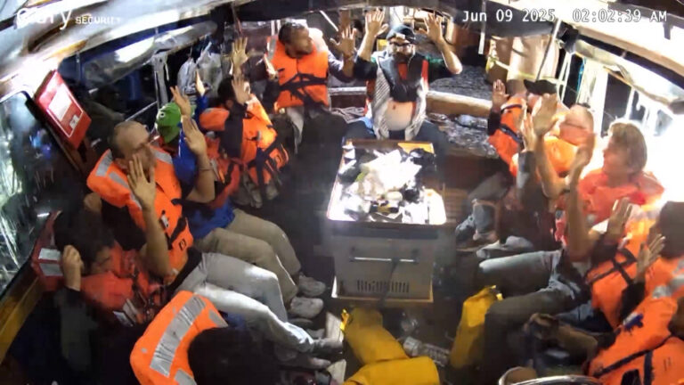 “Kidnapped in Int’l Waters”: Israel Intercepts Gaza-Bound Aid Ship, Detains Greta Thunberg & Others