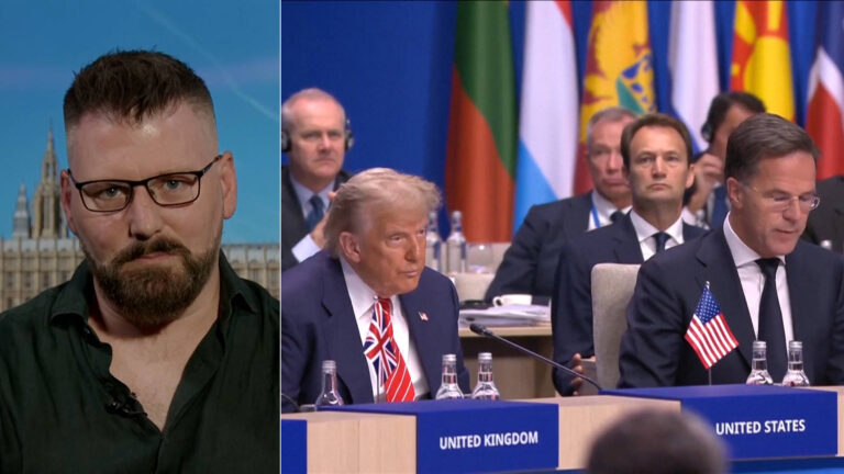 “Imperial Decline”: NATO Nations Boost War Spending at Trump’s Urging as He Defends Iran Bombing