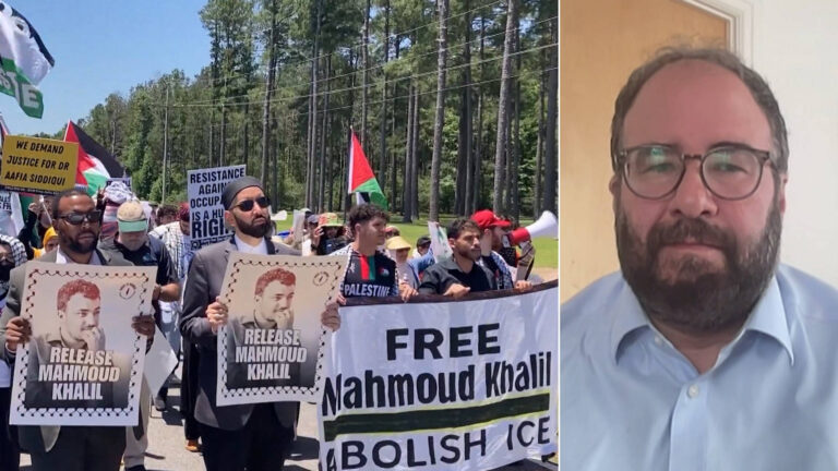 Mahmoud Khalil, Trapped in “Immigration Gulag” for Nearly 3 Months, Challenges Deportation Efforts
