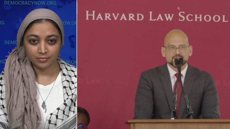 Harvard Commencement Speakers: Despite Crackdown, “Students Will Keep Speaking Up” for Palestine