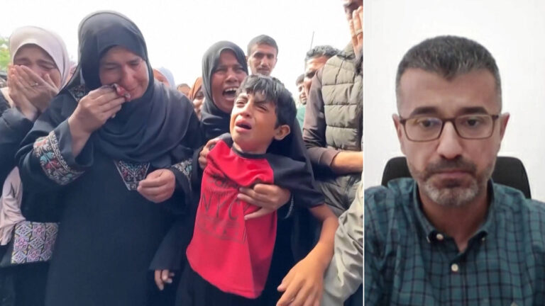 “Death Traps”: U.S.-Israeli Aid Scheme Paused in Gaza After 100+ Palestinians Killed While Waiting for Food