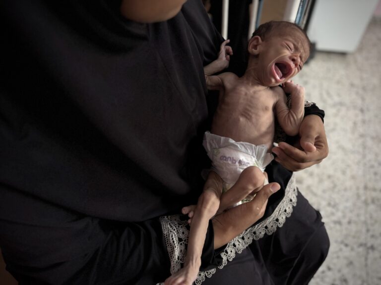 Palestinian newborns starving in Gaza as infant formula runs out