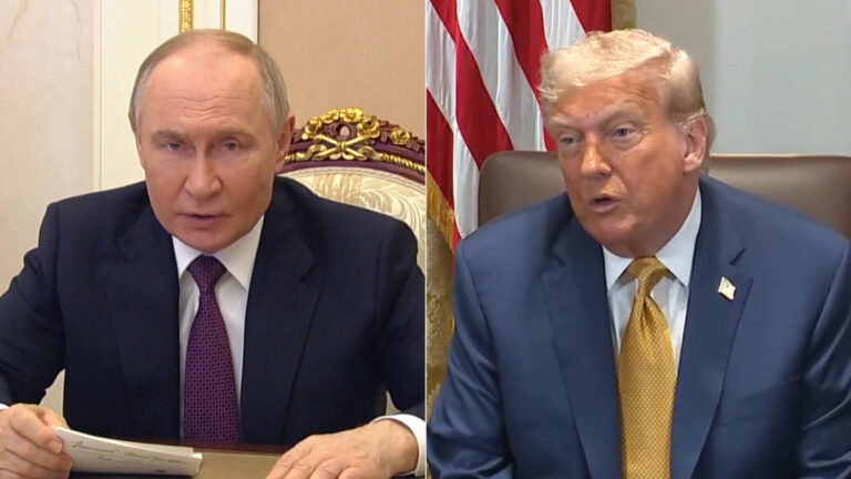 “Vladimir Putin Is Not Interested in a Peace Deal”: Matt Duss on Trump’s Stalled Ukraine Diplomacy