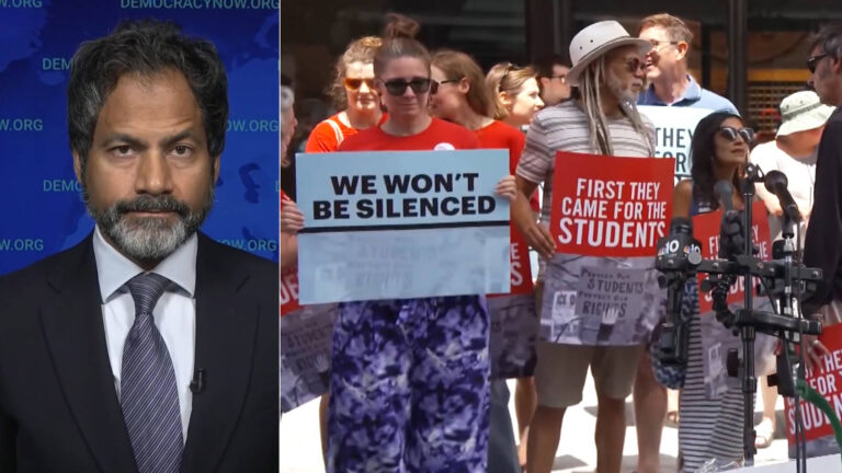 “Ideological Deportation”: AAUP v. Rubio Trial Challenges Trump Crackdown on Pro-Palestine Students