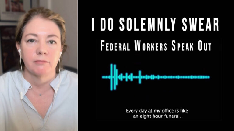 “I Do Solemnly Swear”: Audio Series Highlights Federal Workers’ Voices on Trump’s Unraveling of Gov’t