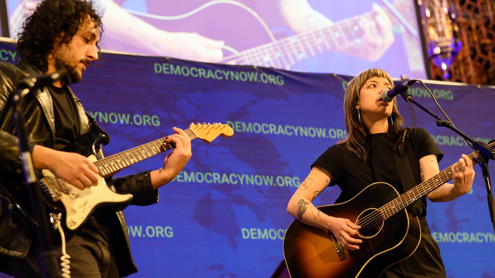 Hurray for the Riff Raff Performs “Pa’lante” at Democracy Now!’s 30th Anniversary