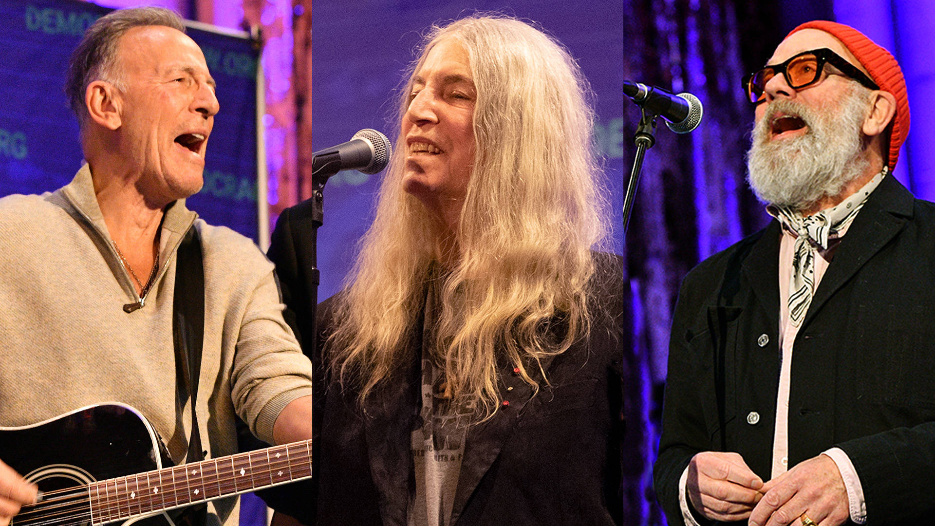 “People Have the Power”: Patti Smith, Bruce Springsteen, Michael Stipe at Democracy Now! Celebration