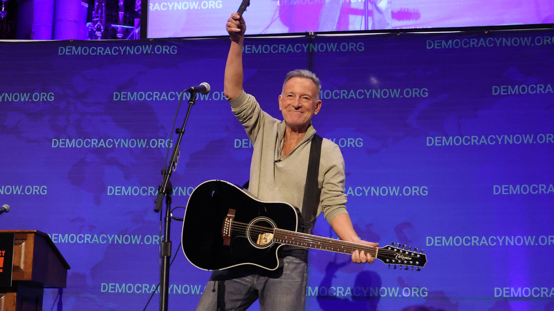 Bruce Springsteen Performs “Streets of Minneapolis” at Democracy Now!’s 30th Anniversary